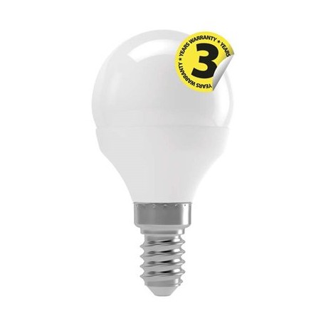 Żarówka LED  4W E14 kulka biała ciepła