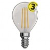 Żarówka LED  4W E14 FILAMENT kulka biała ciepła